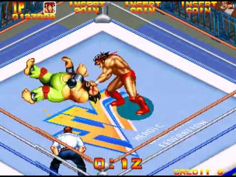 Arcade Game: The Big Pro Wrestling (1983 Technos Japan