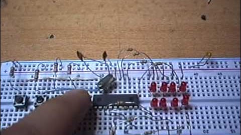 pic16f84 ile buton kontrollu led efekt devresi