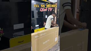 TCL 55 Inches TV #tcl #tv #unboxing #sale #shorts #viral #flipkart #amazon #unboxingvideo