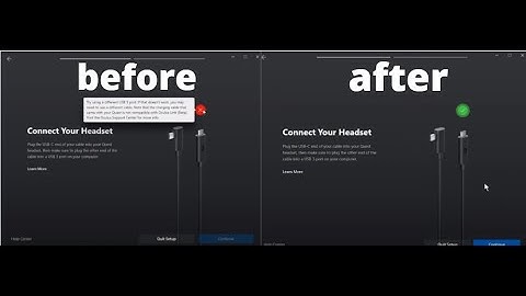 fix! oculus link cable not connecting to pc. how to fix oculus quest link cable not connecting to pc