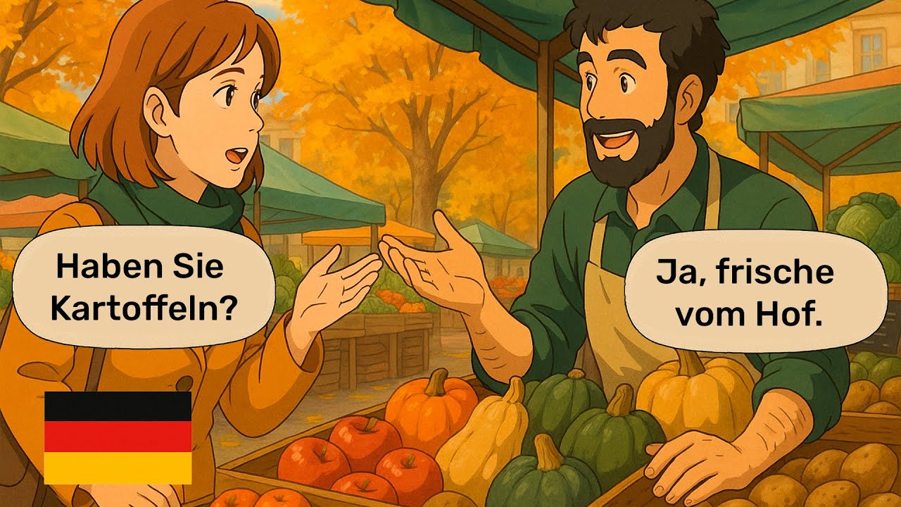 20 минут ежедневных разговоров на немецком для начинающих | Короткие диалоги на немецком языке (A1-A