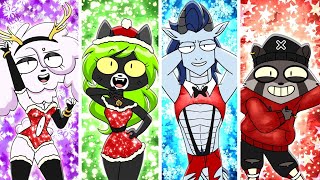 Rocky Rakoon HOT CHRISTMAS DANCE // Funny Animation Meme Mega Mix Comp