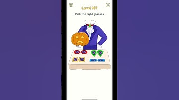 DOP 2: Delete One Part (Level 107)#shorts  #puzzle #gaming #shortsviral #ytshorts #gameplay