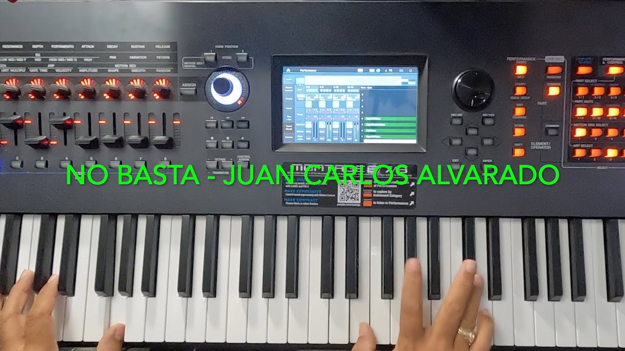 Juan Carlos Alvarado - No Basta - Piano Cover - 01w/pro