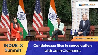 INDUS-X Summit | Condoleezza Rice in conversation with John Chambers