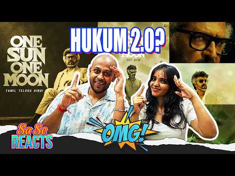 ONE SUN ONE MOON SONG IS MASS! REACTION🔥😱 | Jailer 2 | Superstar Rajinikanth | Nelson | Anirudh