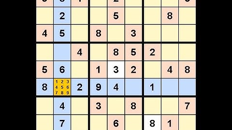 How to Solve Los Angeles Times Sudoku Impossible January 30, 2022