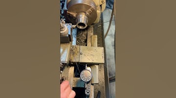 Facing in the Atlas lathe