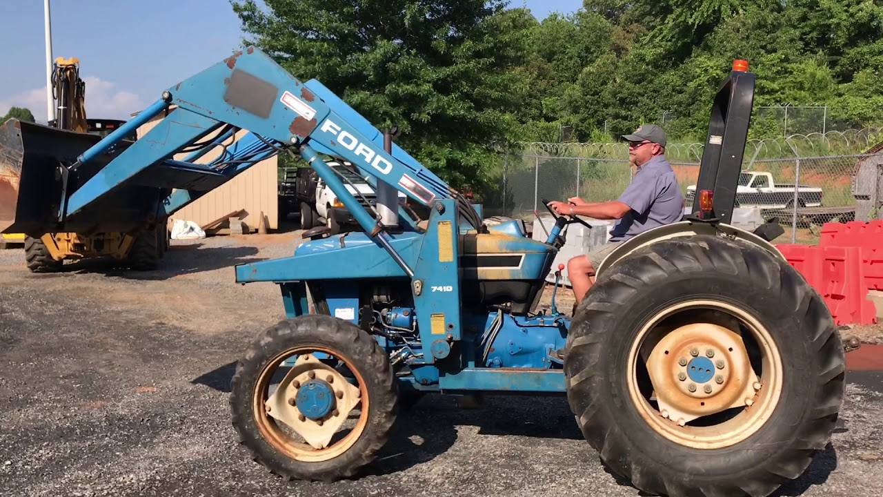 GovDeals FORD TRACTOR YouTube