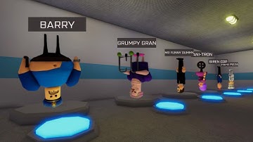 Escaping from a UPSIDE DOWN BARRY