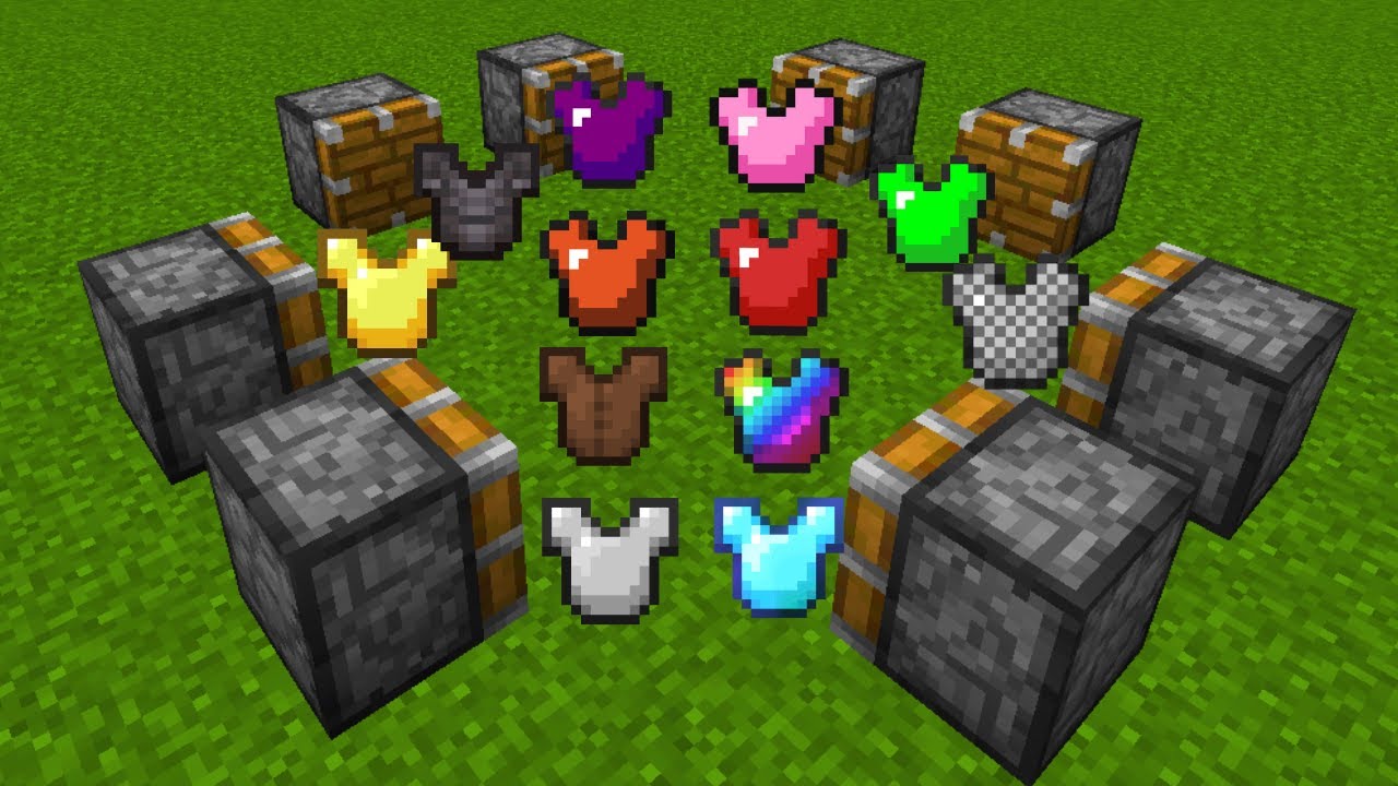 how to make secret chestplate YouTube