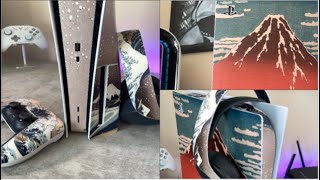 Change the Look of Your PS5 Cheap and Easy-PlayVital Decal Install