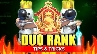 DUO RANK PUSH TIPS & TRICKS ( PART-1 ) | supersus game |#supersus #viruseleven #virus