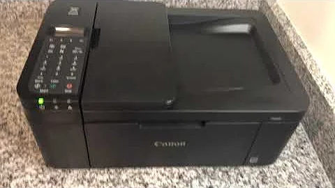 How to replace ink cartridge for canon TR4520