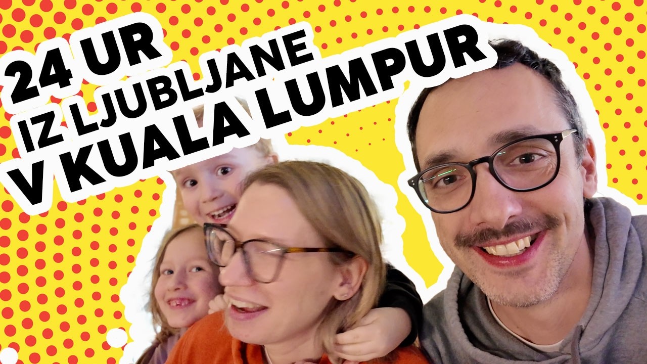 24-urna kalvarija iz Ljubljane v Kuala Lumpur. Začeli smo potovanje!