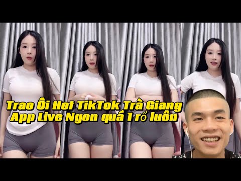 Trinh Phong Hot Idol, Trinh Phong watches Tra Giang Live App posing in a basket of cool poses