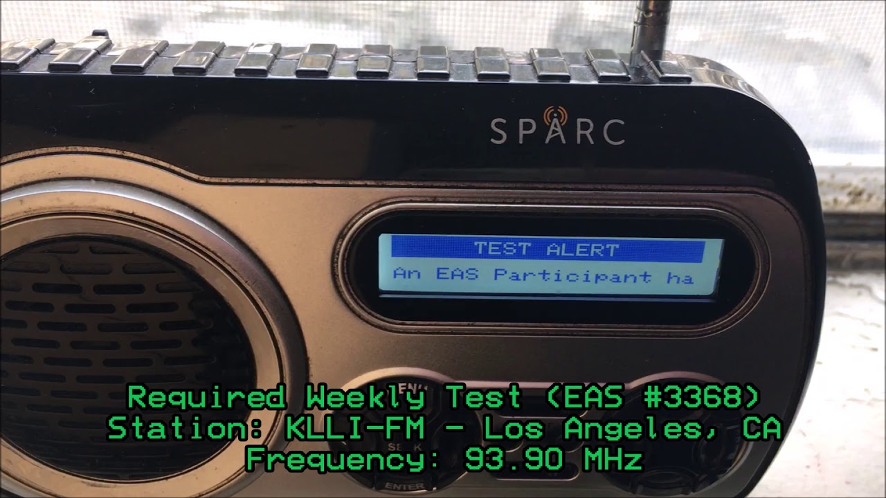 KLLI 93.9 Daytime Required Weekly Test (EAS 