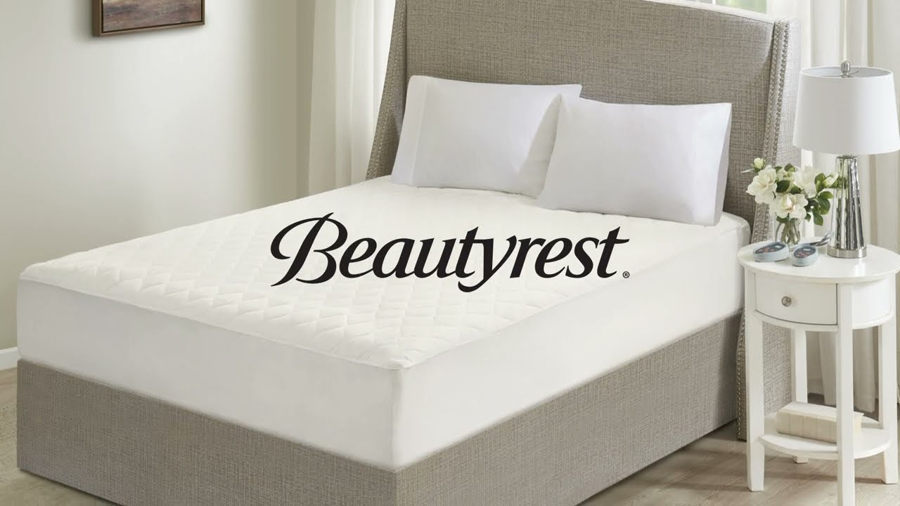 beautyrest cotton deep pocket heated mattress pad