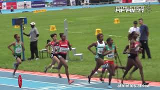 Women 800m Round 1, Heat 3 - Asaba 2018 African Championships