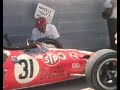 1967 Indy 500 Gasoline Alley with Jim Clark, Dan Gurney, Mario Andretti & Parnelli Jones