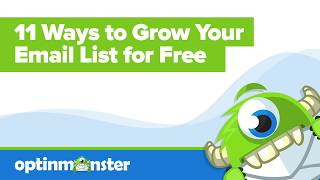 11 Ways to Grow Your Email List for Free