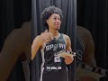 Dylan Harper guesses the most expensive Spurs trading card of all time… 🤣