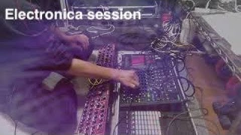 Ableton Live    BEHRINGER NEUTRON　KORG KAOSSPAD     Electronica session1