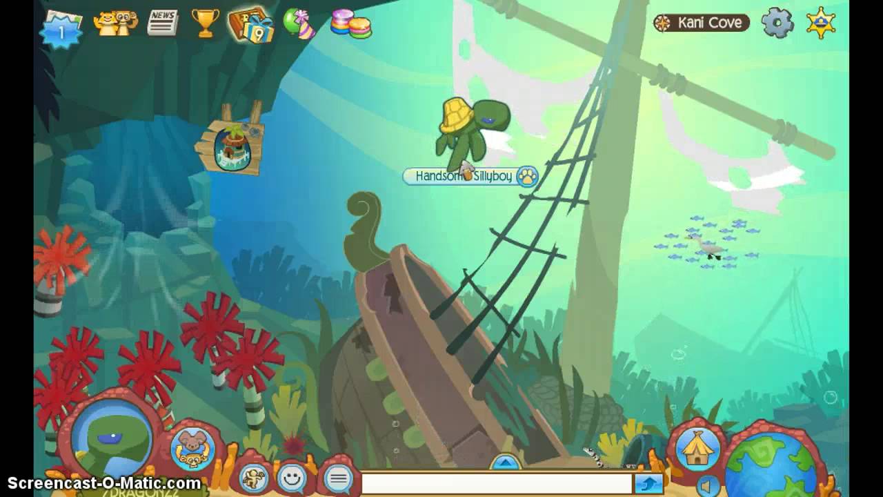 Animal jam Journey book ( Kani Cove) YouTube