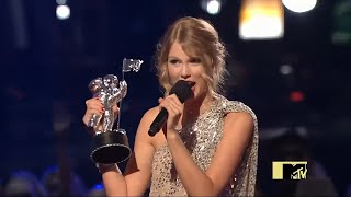 HD Kanye West interrupts Taylor Swift VMA 2009 Resimi