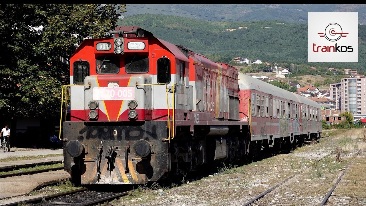 Driver's Eye View Pristina to Peja - Trainkos Train no. 4201 - KOSOVO (Part 1/6) - [449]