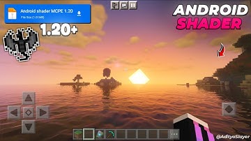 Android Shader for Minecraft PE - 1.20 🍫 | Render Dragon [ 100% Working ]