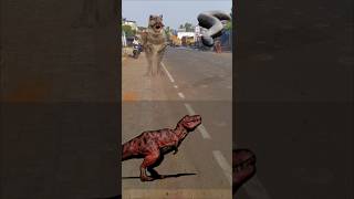Big Anaconda vs Dinosaur T-Rex faith scene #dinosaur #anaconda #jurassicworld #shorts #youtubeshorts