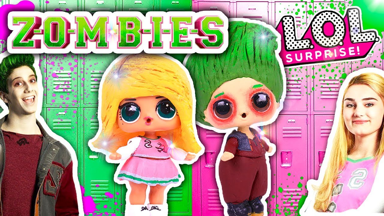 ZOMBIES Disney Toys LOL Surprise Dolls Series 3 Custom Dolls DIY Toy ...