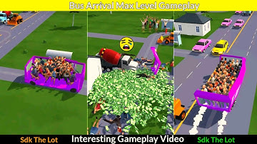 Bus Arrival Max level gameplay video | bus Arrival 100 level gameplay | bus Arrival game