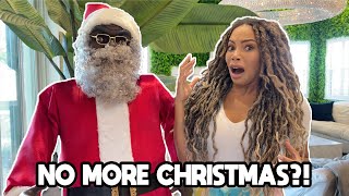 No Christmas?! Mom Cancels Christmas This Year -  Naiah and Elli Spread Cheer With Dad and Grandma