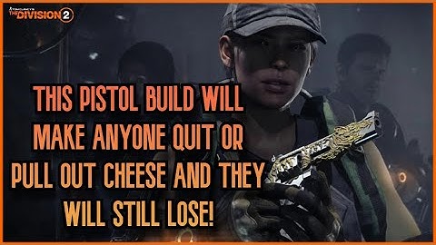 The Regulus Is Unstoppable In PvP... (BEST DPS PISTOL BUILD) - The Division 2 - One SHOT Everyone!