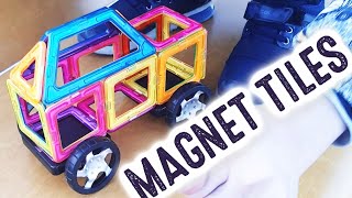 Супер набор магнитных плиток. 3D моделей для детей 🚀🚙🚒