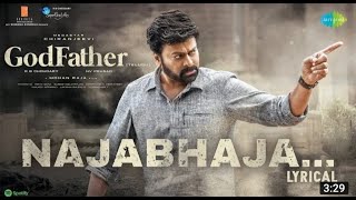 Najabhaja - Lyric Video | God Father | Megastar Chiranjeevi #godfather#chiranjeevi#megastar