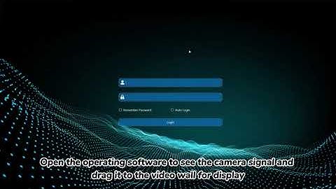 View the RTSP URL stream with AV OVER IP software