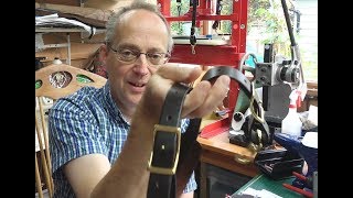 Using Conway Buckles in Leatherwork