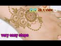 back hand simple mehandi design  latest mehandi designs eid special design 🤩🥰