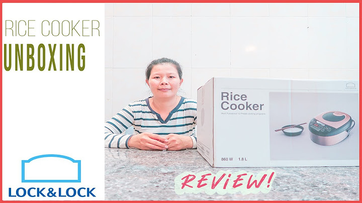 Lock and lock rice cooker review năm 2024