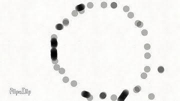 Dot matrix eye animation