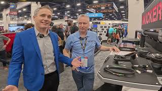 SEMA Show 2025: Kicker Harley Davidson Saddlebag lid speaker kits 52HDBX14
