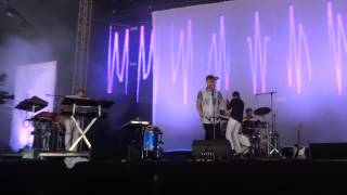 Django Django - Waveforms @ Glastonbury Festival 2015, John Peel Stage