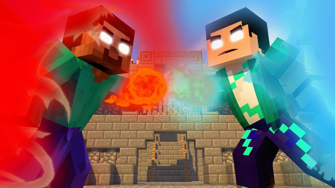 Minecraft - REZENDE VS HEROBRINE - A BATALHA!, image size:1280x720