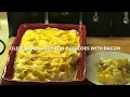 OLD SCHOOL AUGRATIN POTATOES WITH BACON