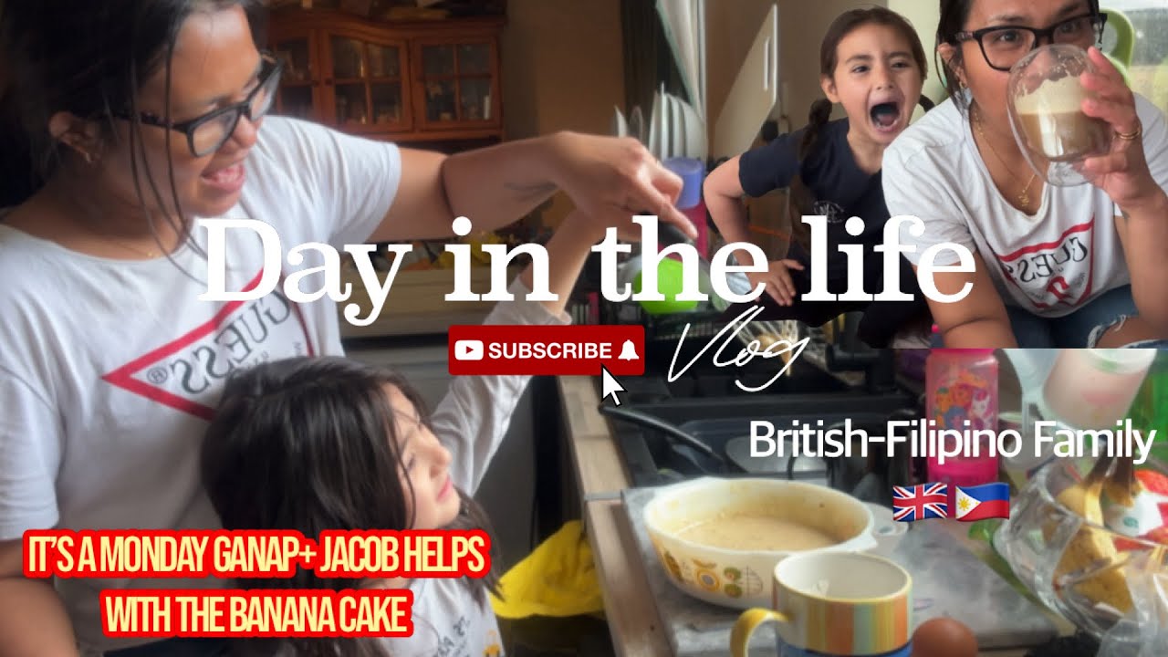 Daily life episode Uk|nagbanana cake si Jacob| Monday ganap natin ...