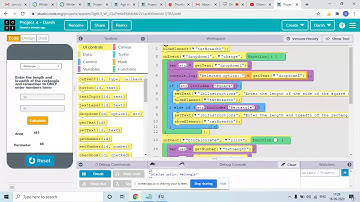 Area and Perimeter app for Square and Rectangle!