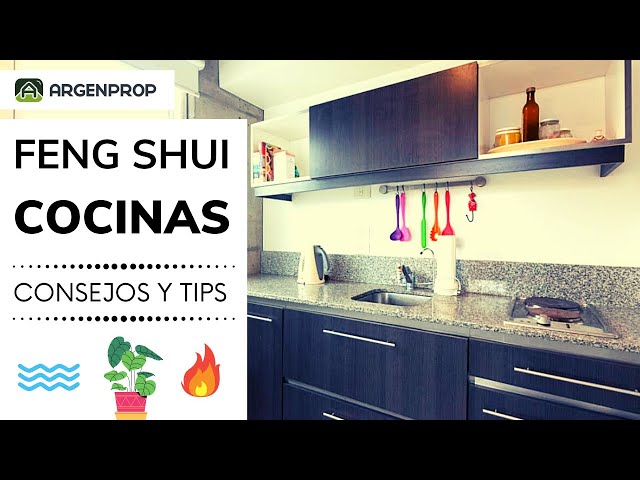 Feng shui: cómo decorar una cocina pequeña y con poco espacio para